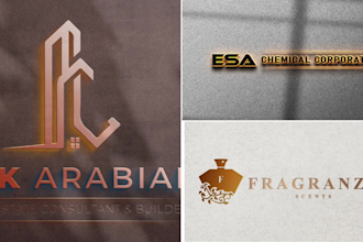 design an iconic and professional logo for you