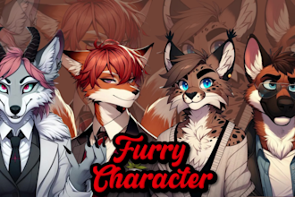 create fursona furry character, refsheet, avatar, or nsfw anime style art anthro
