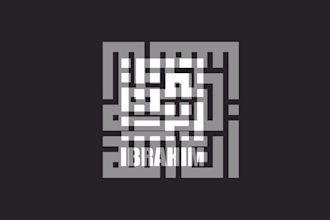 design your logo or name in square kufic arabic calligraphy
