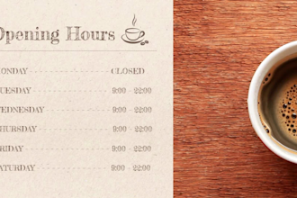 make 3 coffee shop and tea shop promo videos