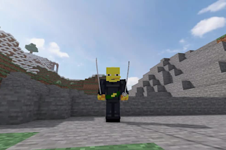 do any 3d model for minecraft items, tools and melee or fire weapons