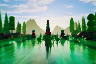 3d game environment for unreal engine 5 and levels for game