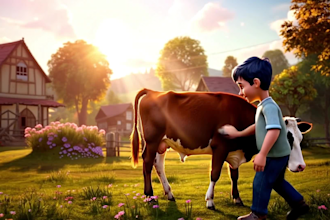 create ai animated story kids video or animation learning videos