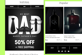 optimize klaviyo flows design klaviyo email template for ecommerce brand in 24hr