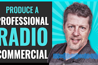 create or edit a professional audio ad or radio commercial