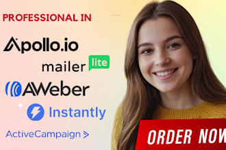 do your activecampaign automation, instantly ai, aweber, mailerlite, apollo ai
