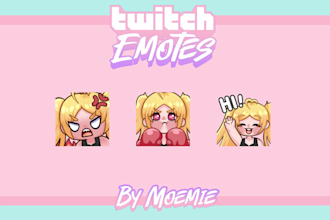 draw custom twitch sub emotes for your stream or discord