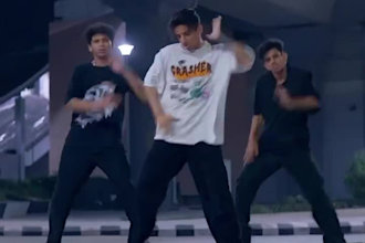 do high energy tiktok dance group dance, twerk dance to music promotion