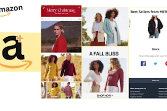 develop amazon a plus content or ebc design that boost sales