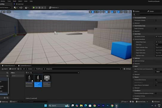 develop unreal engine game blueprints ai and prototype