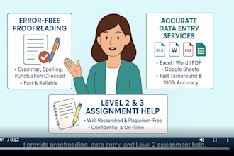 do proof reading, blog writing, assignments of any UK diplomas