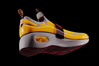create 3d shoe model, sneakers heels 3d sandals for product design , 3d printing