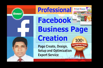do professional facebook page creation
