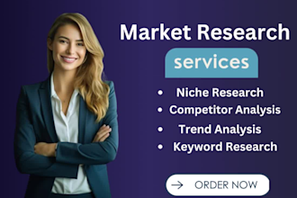 perform market research, trend, and competitor analysis for any business