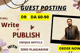 do a guest post, high dr, da, guest post on high authority site