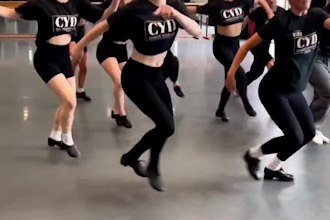 create a group afro shuffle dance video to your track