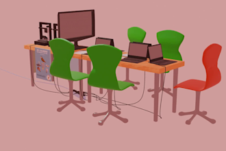 create stylized 3d models in blender
