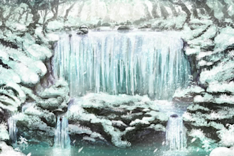 create beautiful fantasy environment concept art
