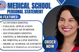 edit proofread and improve your medical school personal statement or application