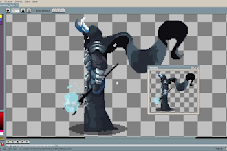 create and animate unique pixel art characters