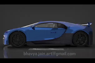 model car or any 3d vehicle for games, printing and more