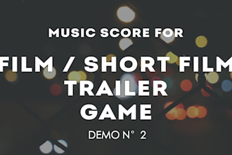 compose and record a cinematic score