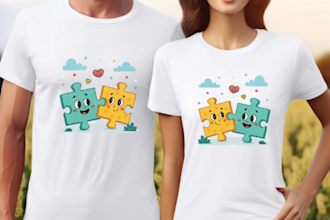 do trendy graphic and custom tshirt illustration