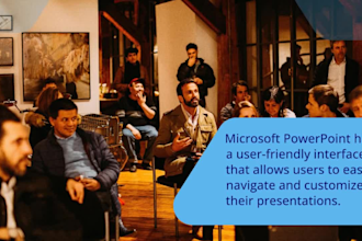 make attractive, professional ,power point slides