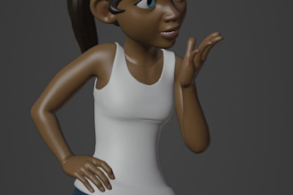 make your 3d character animation wit your 3d char asset