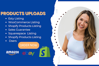 add products or upload products to shopify woocommerce store ebay