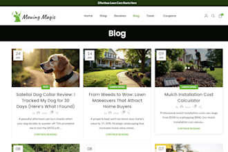 guest post on DR 28 lawn care and landscaping blog