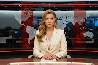 create high converting breaking news videos for business promotion and a