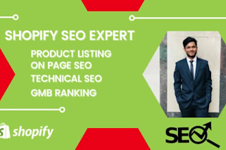 be complete shopify seo expert to boost shopify store sale