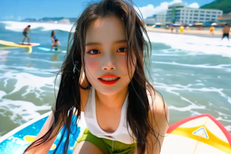 produce a professional music video using ai generated