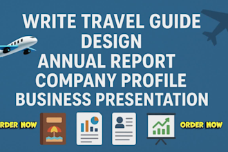 design annual report format annual financial report custom travel guide brochure
