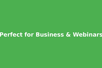 create a corporate or business powerpoint presentation