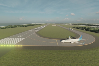 create 3d model for airport