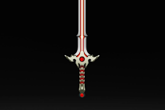 3d game assets and 3d game weapons modelling services