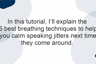 share my video course public speak with confidence