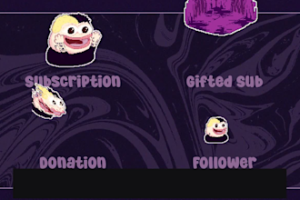 make pixel art animations for logo and videos