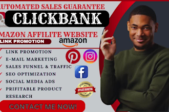 build converting clickbank affiliate marketing sales funnel amazon affiliate web