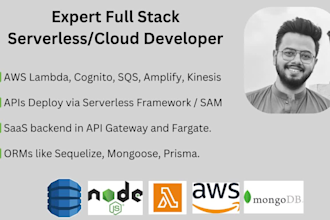 develop serverless apps using AWS lambda nodejs