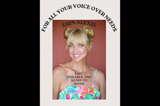 be the voice over actress you are looking for