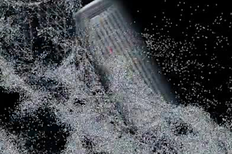 futuristic particle smoke simulation fire simulation vfx compositing cgi vfx ads