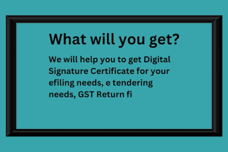 help to get digital signature certificate in india