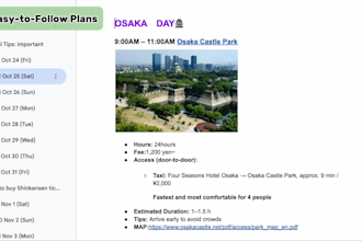 create a custom japan travel itinerary for your trip