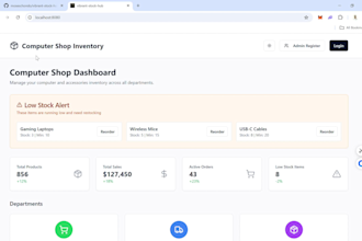 do task on inventory system development