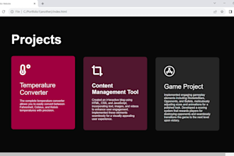 do web sites , web applications and full stack application