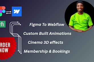 design a beautiful mobile responsive figma to webflow blog website