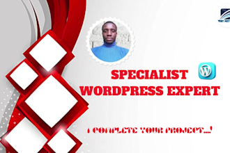 setup, customize, optimize wordpress website, sales funnel, SEO, blog post